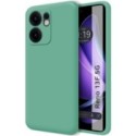 Funda Silicona Líquida Ultra Suave para Oppo Reno 13F 4G / 13 F 5G color Verde