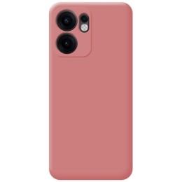 Funda Silicona Líquida Ultra Suave para Oppo Reno 13F 4G / 13 F 5G color Rosa 2