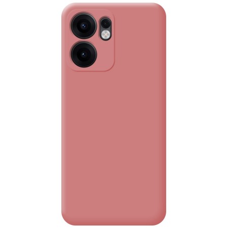 Funda Silicona Líquida Ultra Suave para Oppo Reno 13F 4G / 13 F 5G color Rosa