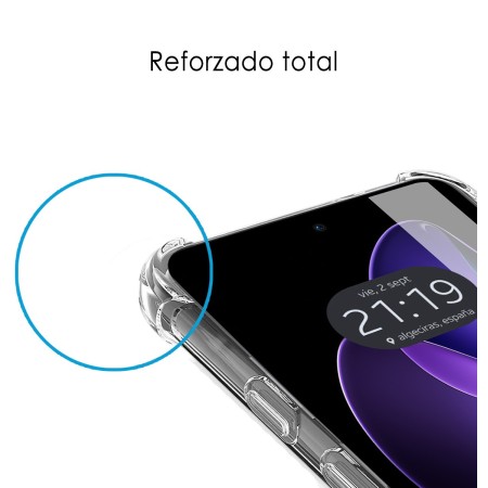 Funda Silicona Antigolpes Transparente para Oppo Reno 13FS 4G / 13 FS 5G