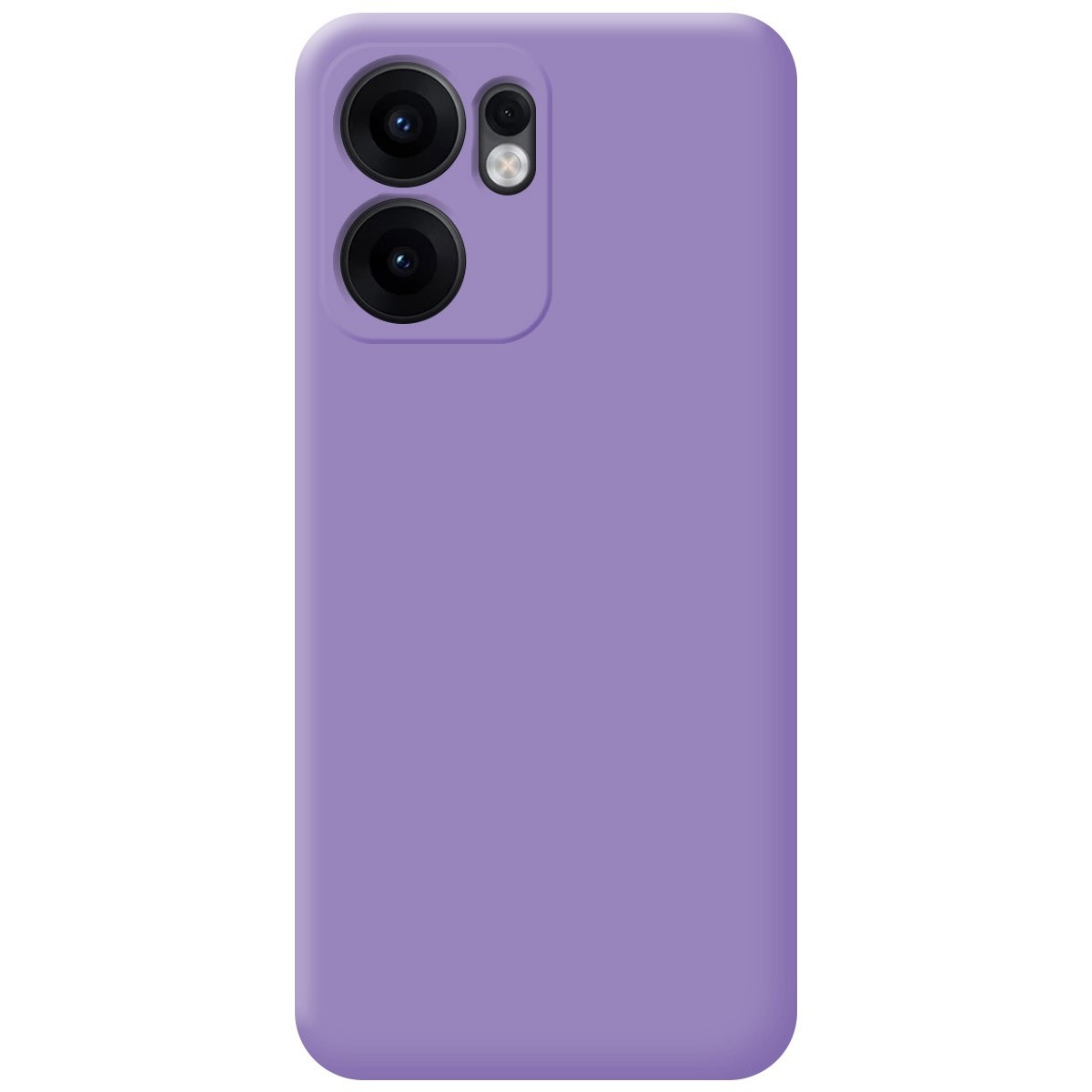 Funda Silicona Líquida Ultra Suave para Oppo Reno 13FS 4G / 13 FS 5G color Morada