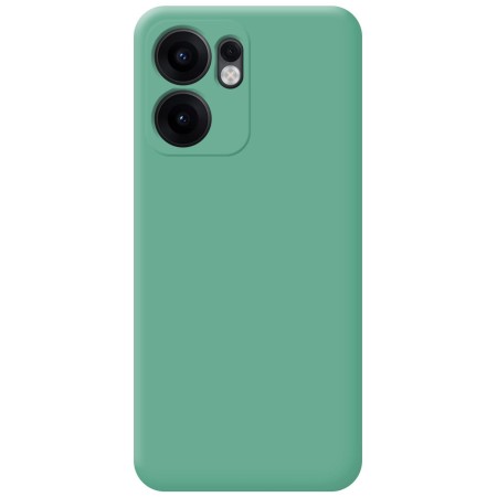 Funda Silicona Líquida Ultra Suave para Oppo Reno 13FS 4G / 13 FS 5G color Verde