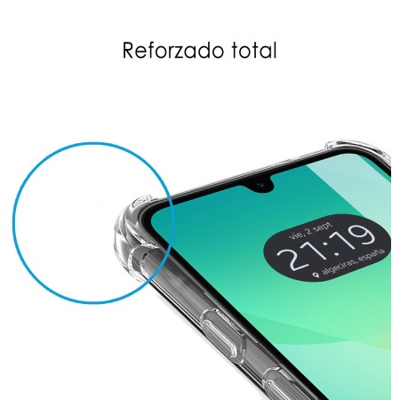 Funda Silicona Antigolpes Transparente para Samsung Galaxy A26 5G