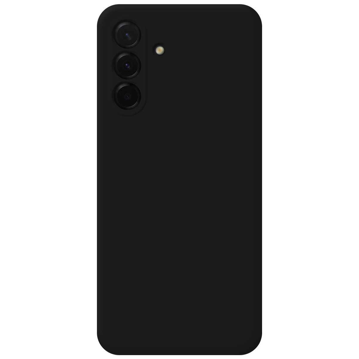 Funda Silicona Líquida Ultra Suave para Samsung Galaxy A26 5G color Negra