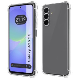 Funda Silicona Antigolpes Transparente para Samsung Galaxy A36 5G