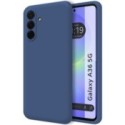 Funda Silicona Líquida Ultra Suave para Samsung Galaxy A36 5G color Azul