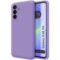 Funda Silicona Líquida Ultra Suave para Samsung Galaxy A36 5G color Morada