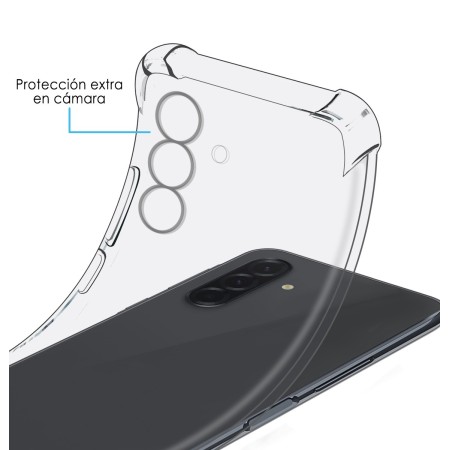 Funda Silicona Antigolpes Transparente para Samsung Galaxy A56 5G