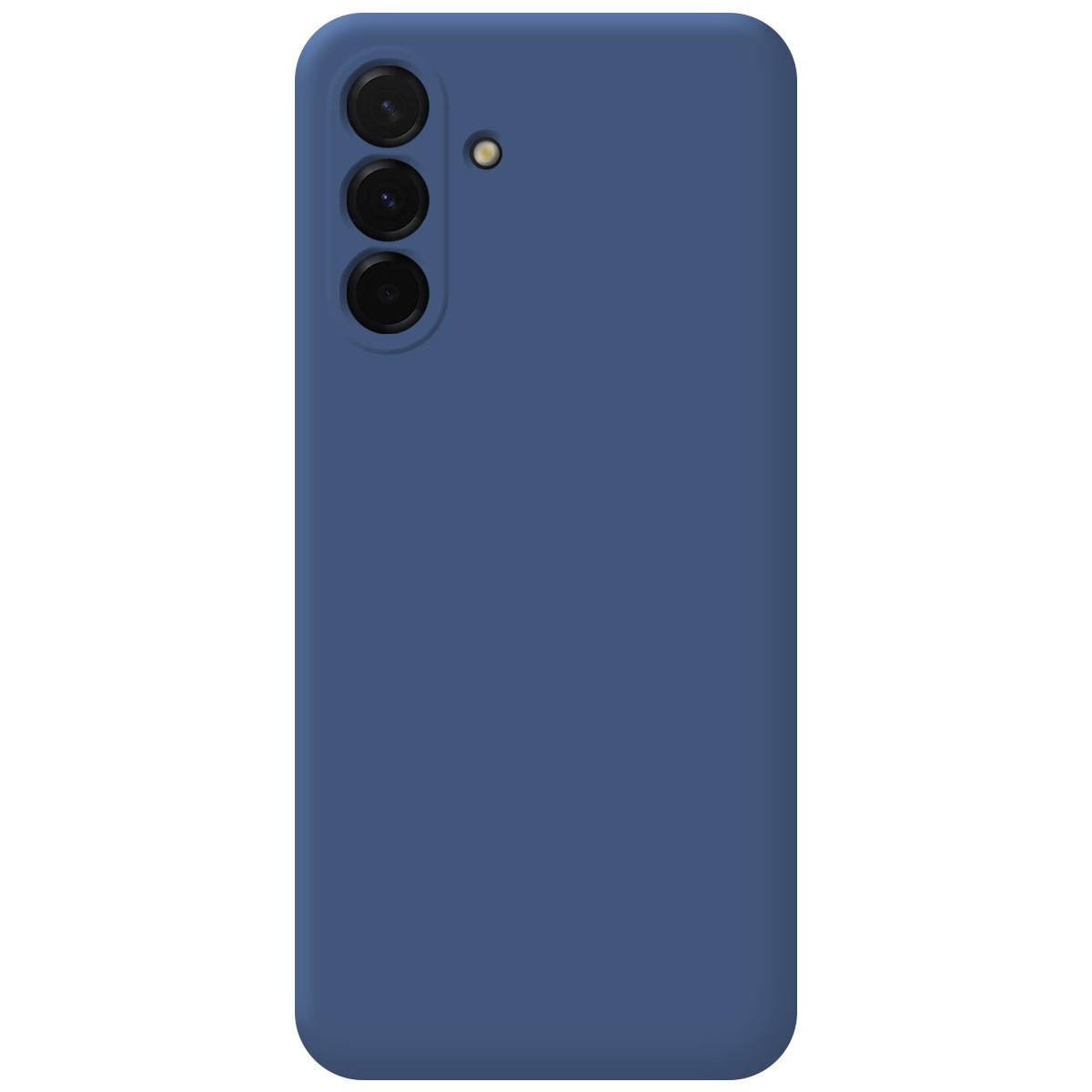 Funda Silicona Líquida Ultra Suave para Samsung Galaxy A56 5G color Azul