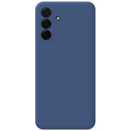 Funda Silicona Líquida Ultra Suave para Samsung Galaxy A56 5G color Azul