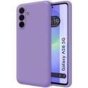 Funda Silicona Líquida Ultra Suave para Samsung Galaxy A56 5G color Morada