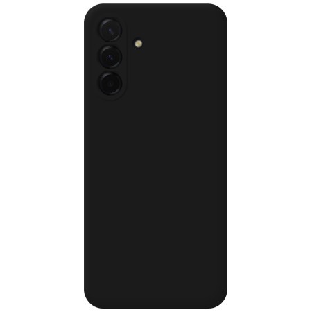 Funda Silicona Líquida Ultra Suave para Samsung Galaxy A56 5G color Negra