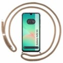 Funda Colgante Transparente para Samsung Galaxy A26 5G con Cordon Camel