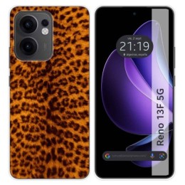 Funda Silicona para Oppo Reno 13F 4G / 13 F 5G diseño Animal 03 Dibujos