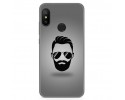 Funda Gel Tpu para Xiaomi Redmi 6 Pro / Mi A2 Lite Diseño Barba Dibujos