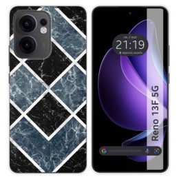 Funda Silicona para Oppo Reno 13F 4G / 13 F 5G diseño Mármol 06 Dibujos