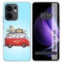Funda Silicona para Oppo Reno 13F 4G / 13 F 5G diseño Furgoneta Dibujos