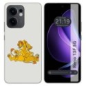 Funda Silicona para Oppo Reno 13F 4G / 13 F 5G diseño Leones Dibujos