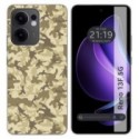 Funda Silicona para Oppo Reno 13F 4G / 13 F 5G diseño Sand Camuflaje Dibujos