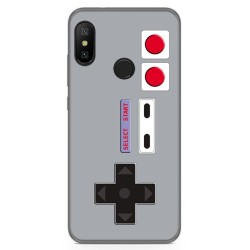 Funda Gel Tpu para Xiaomi Redmi 6 Pro / Mi A2 Lite Diseño Consola Dibujos