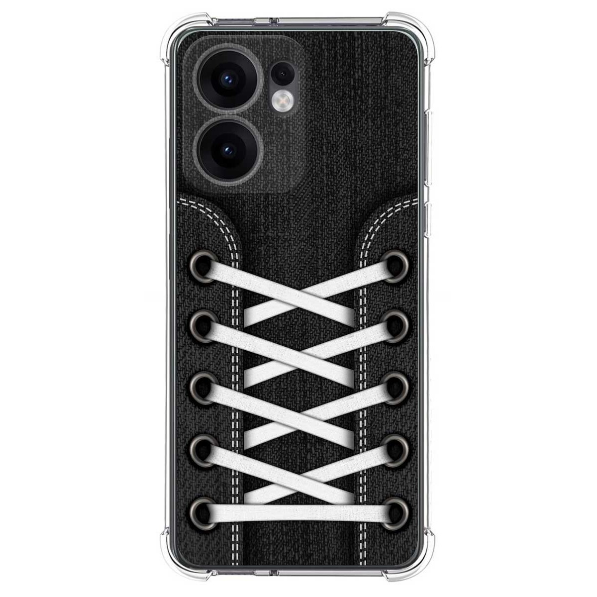 Funda Silicona Antigolpes para Oppo Reno 13F 4G / 13 F 5G diseño Zapatillas 02 Dibujos