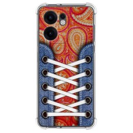 Funda Silicona Antigolpes para Oppo Reno 13F 4G / 13 F 5G diseño Zapatillas 10 Dibujos
