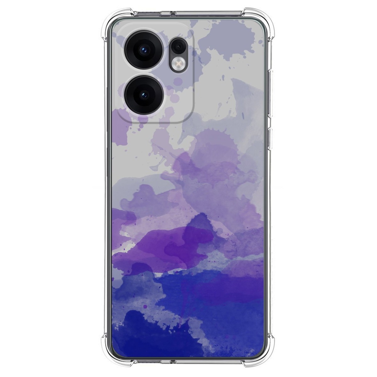 Funda Silicona Antigolpes para Oppo Reno 13F 4G / 13 F 5G diseño Acuarela 09 Dibujos