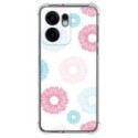 Funda Silicona Antigolpes para Oppo Reno 13F 4G / 13 F 5G diseño Flores 06 Dibujos