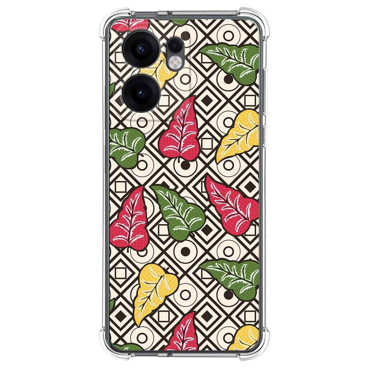 Funda Silicona Antigolpes para Oppo Reno 13F 4G / 13 F 5G diseño Flores 11 Dibujos