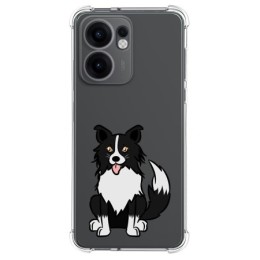 Funda Silicona Antigolpes para Oppo Reno 13F 4G / 13 F 5G diseño Perros 01 Dibujos