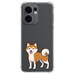 Funda Silicona Antigolpes para Oppo Reno 13F 4G / 13 F 5G diseño Perros 02 Dibujos