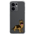 Funda Silicona Antigolpes para Oppo Reno 13F 4G / 13 F 5G diseño Perros 03 Dibujos