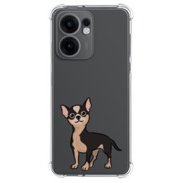 Funda Silicona Antigolpes para Oppo Reno 13F 4G / 13 F 5G diseño Perros 05 Dibujos