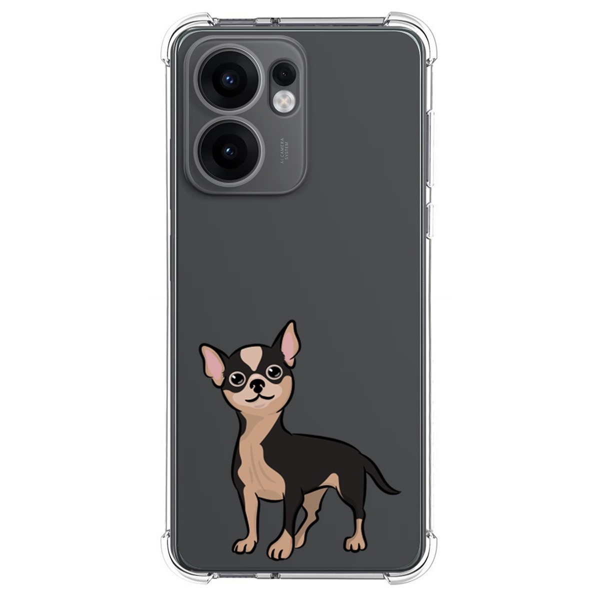 Funda Silicona Antigolpes para Oppo Reno 13F 4G / 13 F 5G diseño Perros 05 Dibujos