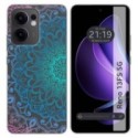 Funda Silicona Transparente para Oppo Reno 13FS 4G / 13 FS 5G diseño Mandala Dibujos
