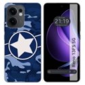 Funda Silicona para Oppo Reno 13FS 4G / 13 FS 5G diseño Camuflaje 03 Dibujos