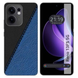 Funda Silicona para Oppo Reno 13FS 4G / 13 FS 5G diseño Cuero 02 Dibujos