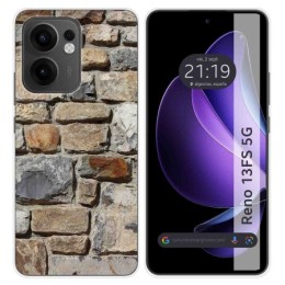 Funda Silicona para Oppo Reno 13FS 4G / 13 FS 5G diseño Ladrillo 03 Dibujos