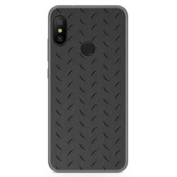 Funda Gel Tpu para Xiaomi Redmi 6 Pro / Mi A2 Lite Diseño Metal Dibujos