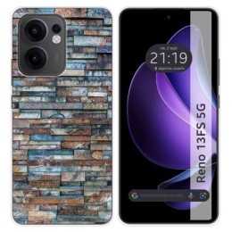 Funda Silicona para Oppo Reno 13FS 4G / 13 FS 5G diseño Ladrillo 05 Dibujos
