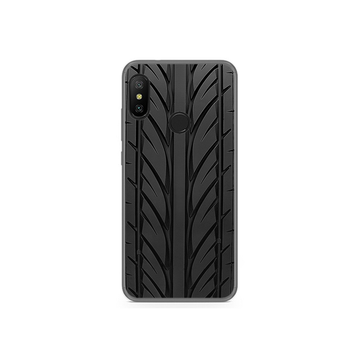 Funda Gel Tpu para Xiaomi Redmi 6 Pro / Mi A2 Lite Diseño Neumatico Dibujos