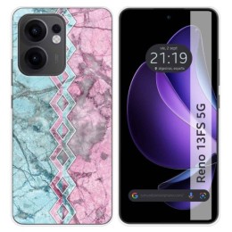 Funda Silicona para Oppo Reno 13FS 4G / 13 FS 5G diseño Mármol 08 Dibujos