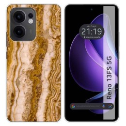 Funda Silicona para Oppo Reno 13FS 4G / 13 FS 5G diseño Mármol 10 Dibujos