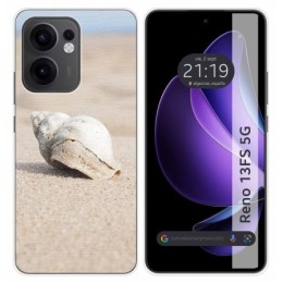 Funda Silicona para Oppo Reno 13FS 4G / 13 FS 5G diseño Concha Dibujos