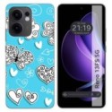 Funda Silicona para Oppo Reno 13FS 4G / 13 FS 5G diseño Mariposas Dibujos