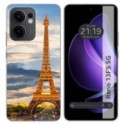 Funda Silicona para Oppo Reno 13FS 4G / 13 FS 5G diseño Paris Dibujos
