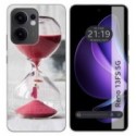 Funda Silicona para Oppo Reno 13FS 4G / 13 FS 5G diseño Reloj Dibujos