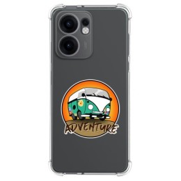 Funda Silicona Antigolpes para Oppo Reno 13FS 4G / 13 FS 5G diseño Adventure Dibujos