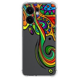 Funda Silicona Antigolpes para Oppo Reno 13FS 4G / 13 FS 5G diseño Colores Dibujos