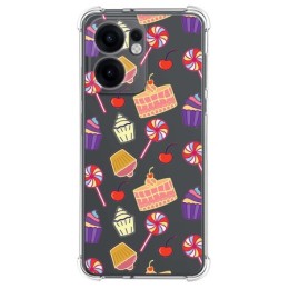 Funda Silicona Antigolpes para Oppo Reno 13FS 4G / 13 FS 5G diseño Dulces 01 Dibujos
